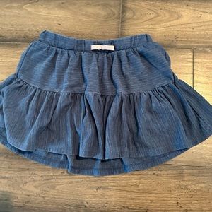 Girls navy blue skort